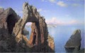 Felsbogen bei Capri Szenerie Luminism William Stanley Haseltine